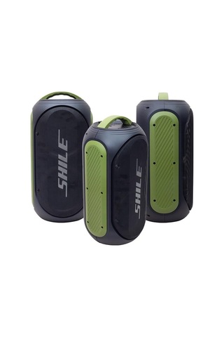 Shile Sl-2019 Taşınabilir Profesyonel Bluetooth Parti Hoparlörü 30w Güçlü Ses, Kablosuz Mikrofon Ve Rgb Işı