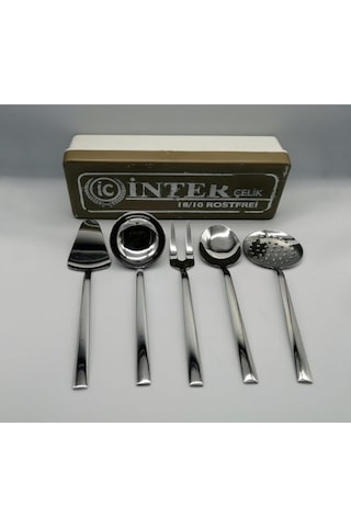 İnter Celik Inter Çelik Nil Model Servis Takımı 5 Prç.