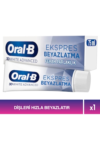 Pro 3d White Advanced Ekspres Beyazlatma Ferah Parlaklık Diş Macunu 75 Ml
