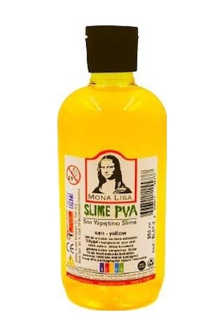 Mona Lisa Slime Fosforlu Sarı 250 ML