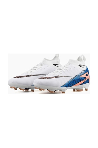 La Liga Laliga Gkrp 610 Beyaz Siyah Unisex Çim Zemin Kramponu Gkrp-610-beyaz-siyah Beyaz