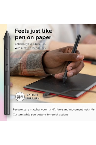 Wacom One by Wacom Small Grafik Çizim Tableti 8.3 X 5.7"