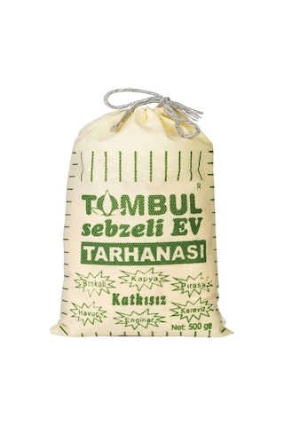 Tombul Katkısız Ev Tarhanası Sebzeli 500 G