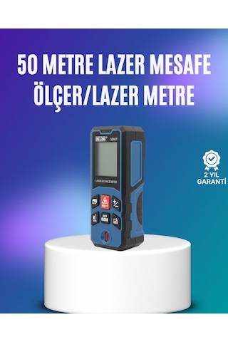 Dijital Lazer Mesafe Ölçüm Cihazı İnşaat Ve Ev Kullanımı 0 - 25.5 CM
