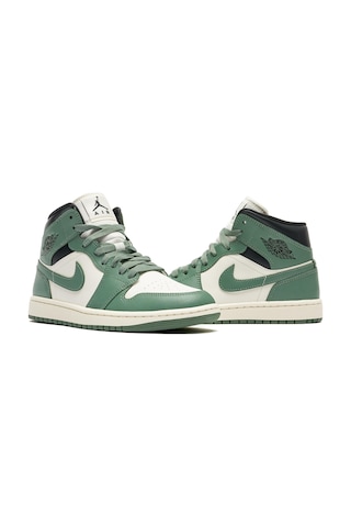 Nike Nıke Aır Jordan 1 Low Mıd Kadın Ayakkabı Bq6472-130 Çok Renkli