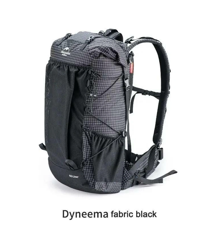 Naturehike 60+5 Trekking Sırt Çantası Siyah Siyah