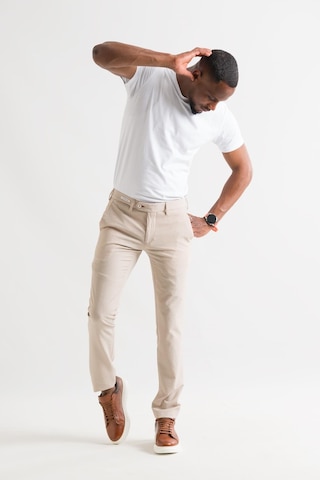 Ecer Slimfit Çizgili Yazlık İnce Gofre Kumaş Likralı Erkek Kumaş Pantolon 001