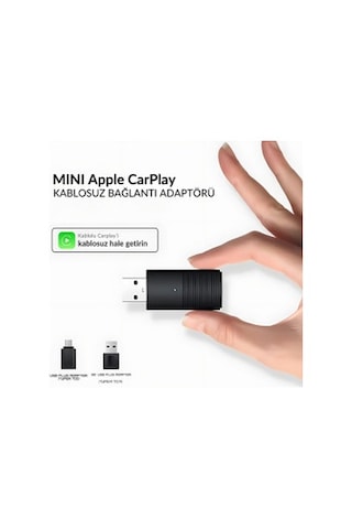 Dark Mini Pro Araç Kiti Kablosuz Carplay Adaptörü