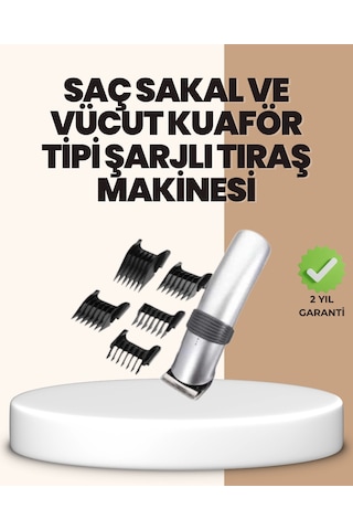 Tıraş Makinesi Temizlik Ve Yağlama Setiyle Birlikte