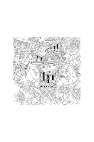 Mythographic Color And Discover: Wild Winter: An Artist's Coloring Book Of Snowy Animals And Hidden Objects