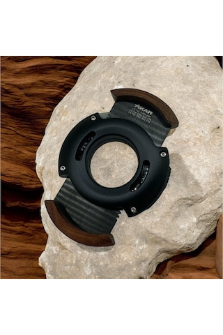 Xikar Xo Redwood Phantom Yuvarlak Puro Kesici Siyah