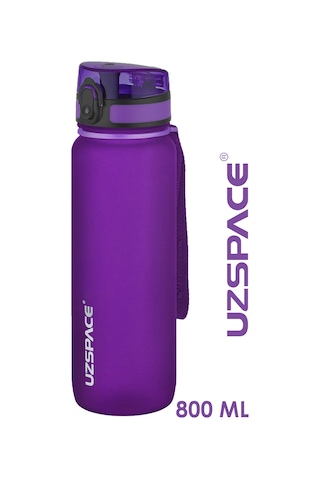 Uzspace 800 ML Yeni Ebat Boy 25 CM Tritan Su Matarası Bpa
