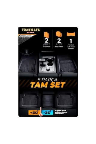 Trakmats Kyb37992 2013 4d Universal Estetik Ve Konforlu Oto Paspas Adk Siyah Suzuki Sx4 S-cross