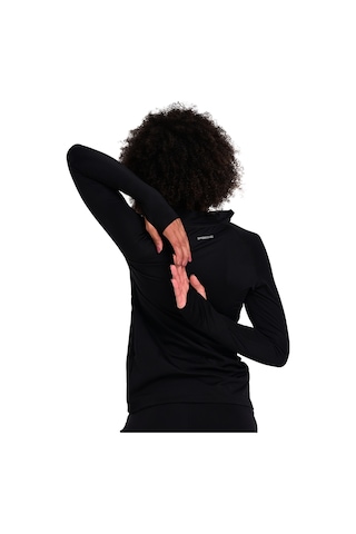 Sportive Almeria Midlayer Kadın Siyah Günlük Stil Sweatshirt 24kk004-syh Siyah