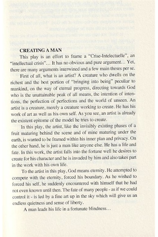 Creatıng A Man / İngilizce Bir Adam Yaratmak / Necip Fazıl Kıs...