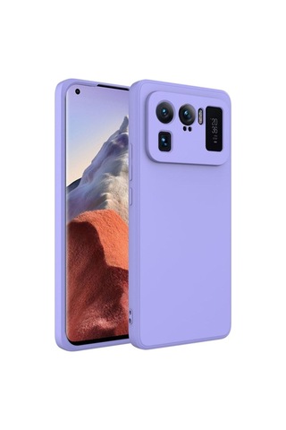 Xiaomi Mi 11 Ultra Kılıf Zore Mara Lansman Kapak Lila