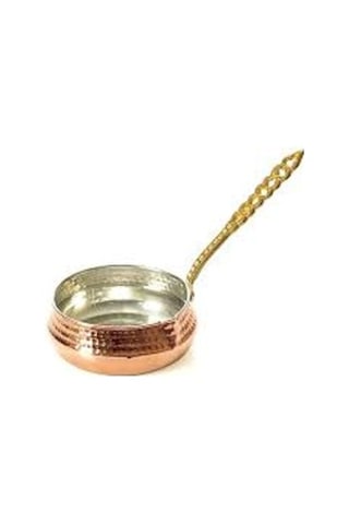 El Yapımı Çekiç Dövme Bakır -Sosluk Büyük Boy 1 Adet