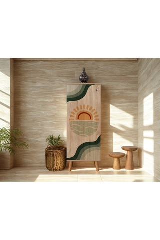 Tokyo Ayakkabılık Bonomo Desenli 930 50x36x135 Cm Atlantik Çam