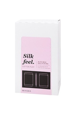 Mıssha Yumuşak Makyaj Temizleme Pamuğu Silk Feel Cotton Puff 80adet
