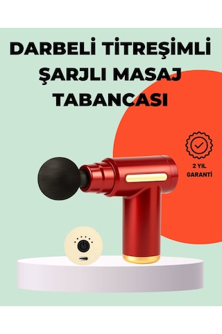 Zero Land Titreşimli Kas Masaj Aleti 6 Kademe Güçlü Csmtex - 10 Masaj Deneyimi Çok Renkli