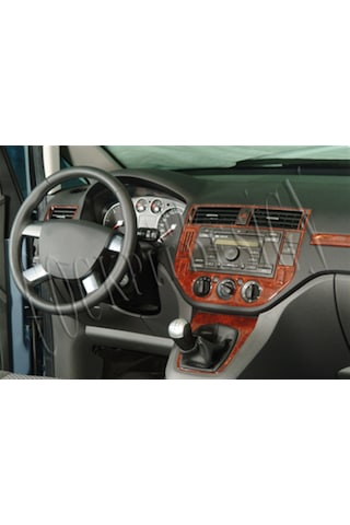 Ford C Max Konsol-torpido Kaplama 2004-2010 12 Parça Analog Klima -piano Black Piano Black