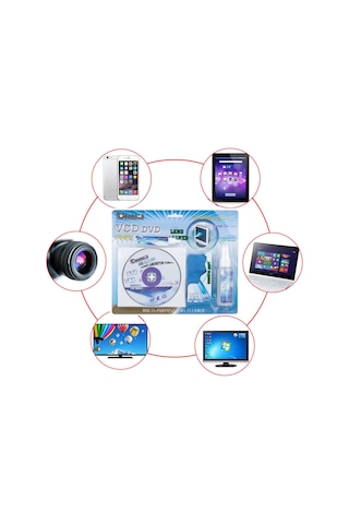 Ekran Temizleyici Sprey Mikrofiber Bez Blu-Ray Tablet Kamera Lens