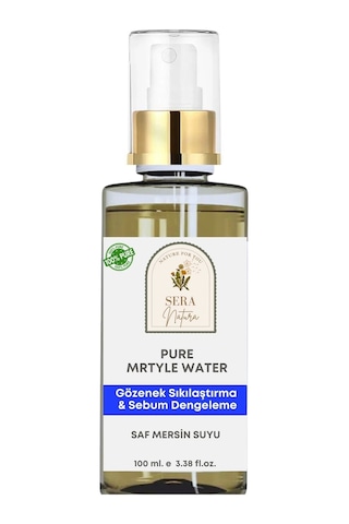 Sera Natura Saf Mersin Suyu Gözenek Sıkılaştırıcı ve Sebum Dengeleyici Tonik 100 ML