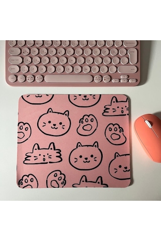 Sevimli Kedi Mouse Pad, 21x17 Cm, Kaymaz Taban, Ev, Ofis Ve Oyun İçin Rahat Ve Yumuşak Mousepad Sevimli Kedi Mouse Pad, 21x17 Cm, Kaymaz Taban, Ev, Ofis Ve Oyun İçin Rahat Ve Yumuşak Mousepad