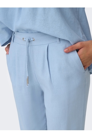 Only Onlcaro-poptrash Easy Linen Kadın Pantolon 15278710 Mavi