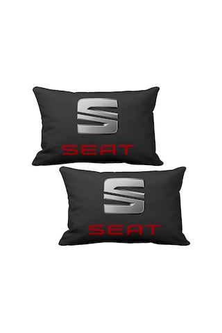 Seat 2 Li Lüks Araç Boyun Yastığı 5 Renk Ahşap Anahtarlık