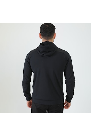 Joma Siyah Erkek Günlük Sweatshirt Kapşonlu Full Zip Poly.crush M 001