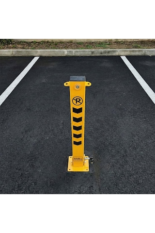 Kilitli Otopark Direği 75 Cm, Yatar Tip Dahili Kilitli Park Bariyeri-4013