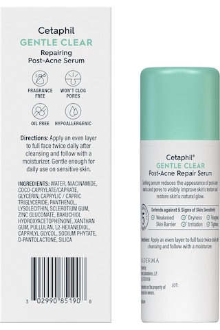 Cetaphil Gentle Clear Akne Sonrası Leke Karşıtı Onarıcı Yüz Serumu 30ml