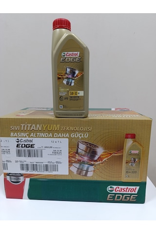 Castrol Edge 5W-30 M Motor Yağı 12 x 1 L