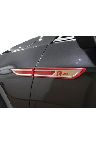 Vw Passat B8.5 R-line Çamurluk Çıtası 4prç Abs Krom 2019 Ve Sonrası