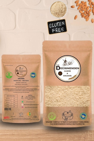 Taş Değirmenden Gurme & Organik Badem Unu Glutensiz 300 G
