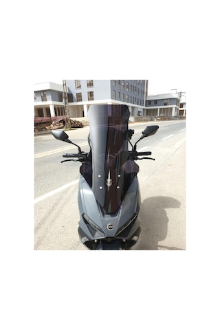 Motocam Rks Vieste 249 Ön Cam 2022-2026 Model 78cm Siyah Renkli 4mm Uzun