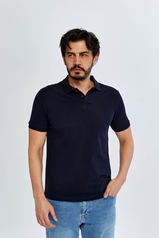 Süvari Slim Lacivert Erkek Polo Yaka T-shirt Ts1014000474