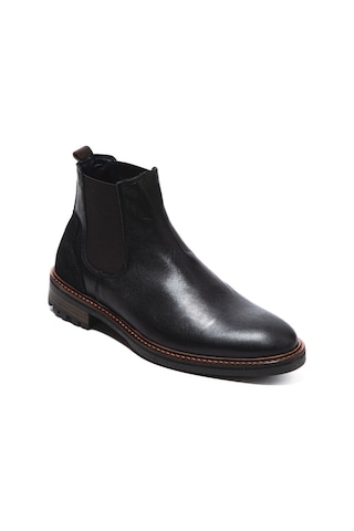Bot Erkek 1124 005 Wk-john May Orkut Suede Black Siyah