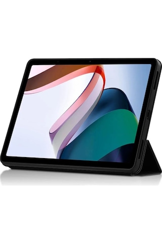 Xiaomi Redmi Pad 6gb 128gb 10.6" Tablet Uyumlu Flip Smart Standlı Akıllı Kılıf Smart Cover Kılıf