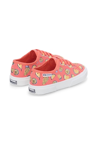 Superga 3750 Kids Fruit Print Leggera Çocuk Unisex Turuncu Bileksiz Sneaker Turuncu-469