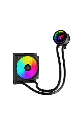 Hawk Gaming Hl120 Frostbite 120mm Argb Am5 Ve Lga1700 Uyumlu Siyah Sıvı Soğutucu