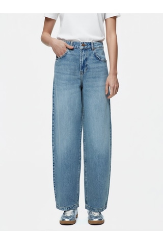 LTB Larrıe L Daralan Paça Orta Bel Mid Indigo Jean Pantolon