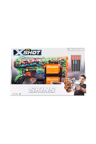 Oyuncak Tabanca X-shot Excel Skins Dread Blaster 12 Dartlı
