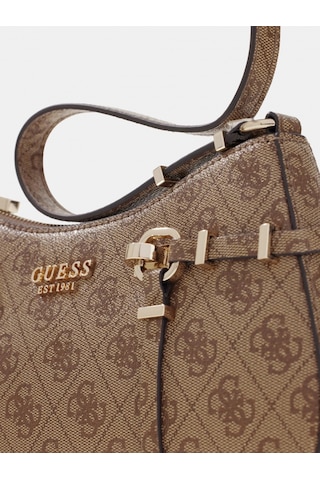 Guess Leona Logolu Kadın Kahverengi Omuz Çantası Hwsg9917180-ltl