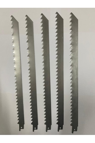 5 Adet Paslanmaz Kemik Kesme Testeresi 300Mm Tilki Kuyruğu