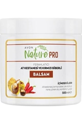 Nature Pro At Kestanesi Ve Kırmızı Biberli Balsam 500 Ml