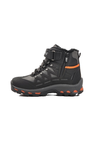 Siyah-turuncu Unisex Cırtlı Çocuk Bot 1831 F Siyah-füme-turuncu Siyah - Füme - Turuncu