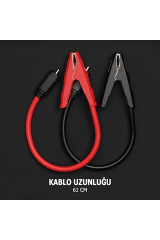 Noco Gbc004 12v/24v Gb500 Ağır Hizmet Tipi Akü Takviye Bağlantı Kablosu Fr Gbc004