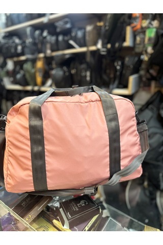 Bagslab Pembe Su Geçirmez Kumaş Seyahat Spor Çantası-1009 Pembe